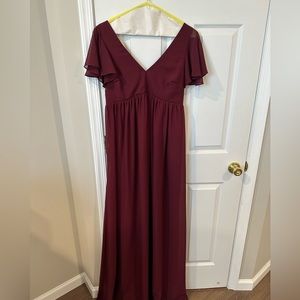 Birdy Grey Chiffon Hannah Empire Dress